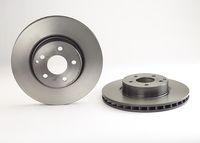 Remschijf COATED DISC LINE BREMBO, Remschijftype: Binnen geventileerd, u.a. für Mercedes-Benz