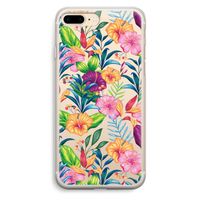 Tropisch 2: iPhone 7 Plus Transparant Hoesje