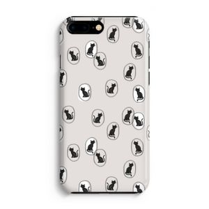 Miauw: iPhone 8 Plus Volledig Geprint Hoesje