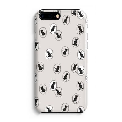 Miauw: iPhone 8 Plus Volledig Geprint Hoesje