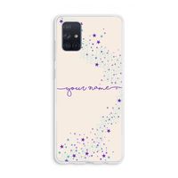 Sterren: Galaxy A71 Transparant Hoesje