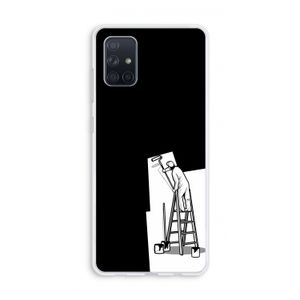 Musketon Painter: Galaxy A71 Transparant Hoesje