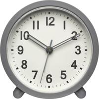 TFA Dostmann 60.1043.10 Wekker Kwarts Grijs Alarmtijden 1 Slepend uurwerk (geluidsloos)