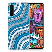 OnePlus Nord TPU bumper Waves Blue