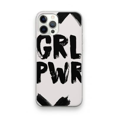 Girl Power #2: iPhone 12 Pro Transparant Hoesje
