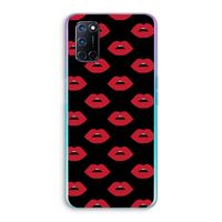 Lips: Oppo A92 Transparant Hoesje