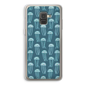 Kwallie: Samsung Galaxy A8 (2018) Transparant Hoesje
