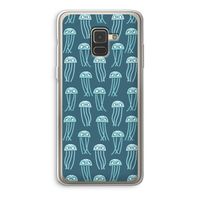 Kwallie: Samsung Galaxy A8 (2018) Transparant Hoesje