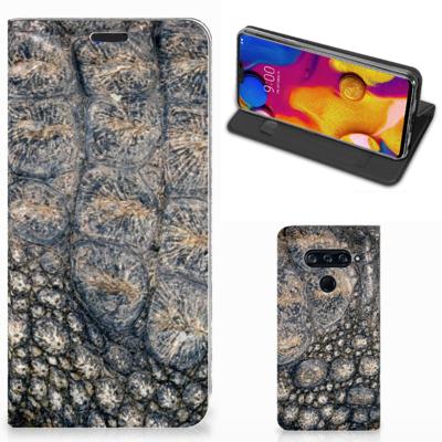 LG V40 Thinq | Hoesje maken | Krokodillenprint