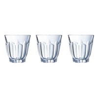 6x Stuks waterglazen/drinkglazen 240 ml