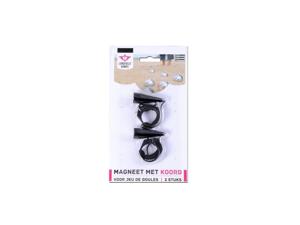 Jeu de boules Magneet met touw a 2st.