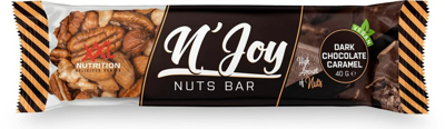 XXL Nutrition N&apos;Joy Nuts Bar Dark Chocolate Caramel Vegan