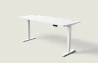 Desktronic HomePro bureau Wit / Wit / 200x80 cm