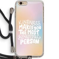 The prettiest: iPhone 6 PLUS / 6S PLUS Transparant Hoesje met koord