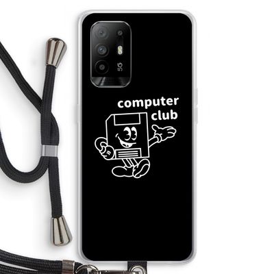 Floppyhead: Oppo A95 5G Transparant Hoesje met koord