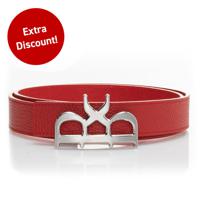 Royaums YVES Belt Red Dress - Silver - thumbnail