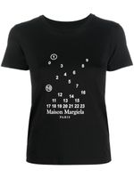 Maison Margiela t-shirt en coton à motif signature - Noir - thumbnail