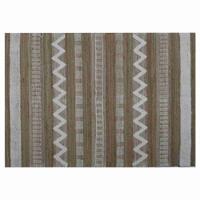 Tapijt Home ESPRIT Wit Bruin Boho 140 x 200 x 1 cm