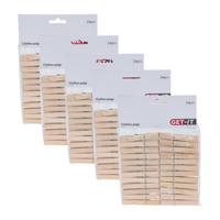 Wasknijpers naturel van hout - 120x stuks - 7,5 cm - Huishouding - De was doen Wasknijpers naturel van hout - 120x stuks - 7,5 cm - Huishouding - De was doen