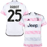 Juventus Shirt Uit 2023-2024 + Rabiot 25 - thumbnail