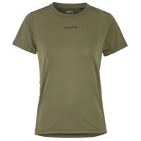 Craft ADV Essence 2 hardloopshirt korte mouw donkergroen dames