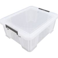 Allstore Opbergbox - 24 liter - Transparant - 48 x 38 x 19 cm