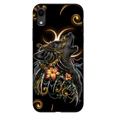 Huilende Wolf: iPhone XR Tough Case