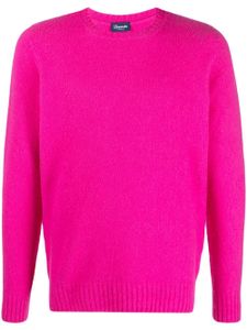 Drumohr pull en maille fine - Rose