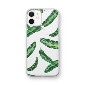 Lange bladeren: iPhone 12 mini Transparant Hoesje