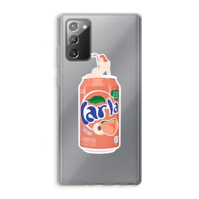 S(peach)less: Samsung Galaxy Note 20 / Note 20 5G Transparant Hoesje