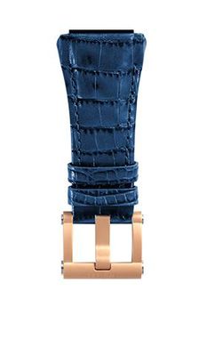 Horlogeband TW Steel CEB4003 Leder Blauw 22mm