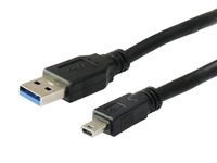 Conceptronic HUBBIES02B interface hub USB 3.2 Gen 1 (3.1 Gen 1) Mini-B 5000 Mbit/s Zwart - thumbnail