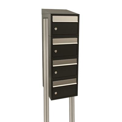 Stoer! Brickset 4-Hoog Met Dak Op Statief Zwart - 40215070_1x4ds
