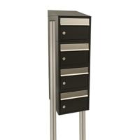 Stoer! Brickset 4-Hoog Met Dak Op Statief Zwart - 40215070_1x4ds