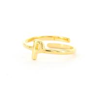 Imotionals Ring Letter P Goud Imotionals Ring Letter P Goud