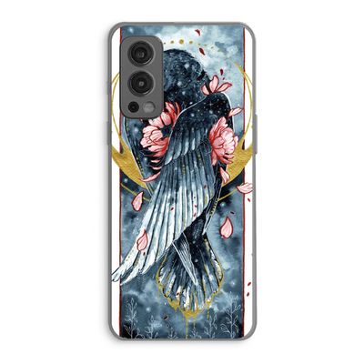 Golden Raven: OnePlus Nord 2 5G Transparant Hoesje