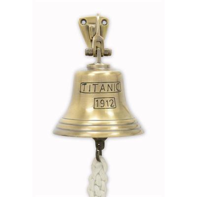 A BRASS SHIP BELL "TITANIC"