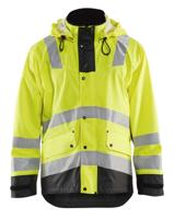 Blåkläder Regenjas gevoerd High-Vis LEVEL 2 43072003 | High-Vis Geel/Zwart | Maat 4XL - 7330509687963