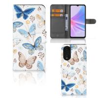 Telefoonhoesje | Met pasjeshouder | voor OPPO A78 5G | A58 5G Vlinder