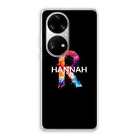 Abstract Spectrum: Huawei P50 Pro Transparant Hoesje