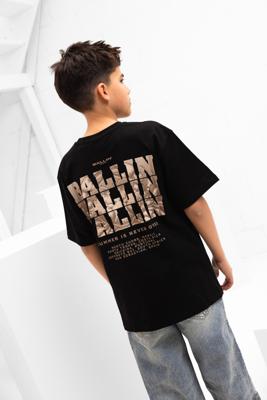 Ballin Amsterdam Summer Is Never Over T-Shirt Kids Zwart - Maat 140 - Kleur: Zwart | Soccerfanshop