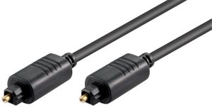 Toslink M/Toslink M - 5mm - fiber optische kabel - fiber optic cable - audio kabel - 2 meter