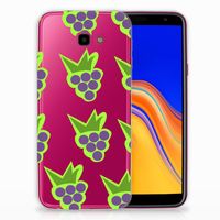 Samsung Galaxy J4 Plus (2018) Siliconen Case Druiven