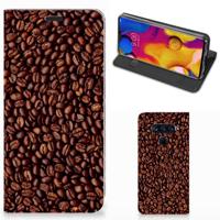 LG V40 Thinq | Flip Style Cover | Koffiebonen