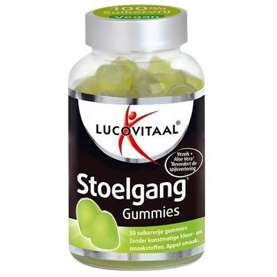 Lucovitaal Stoelgang Gummies Vegan 50Stuks