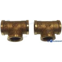 Conexión t hembra latón GS30180 - T"" LATON H/H/H 3/8"" (2