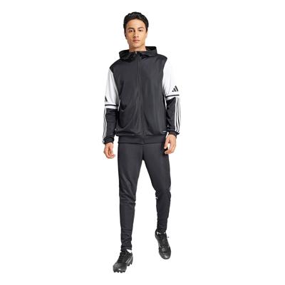 adidas Squadra 25 Hooded Trainingspak Full-Zip Zwart Wit