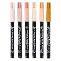 Sakura • koi brush pens manga 6pcs skin tones