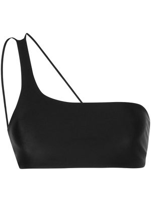 JADE Swim haut de bikini Apex à une épaule - Noir