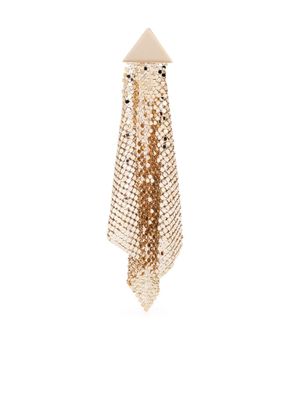 Rabanne boucle d'oreille Flexible Mesh Diamond